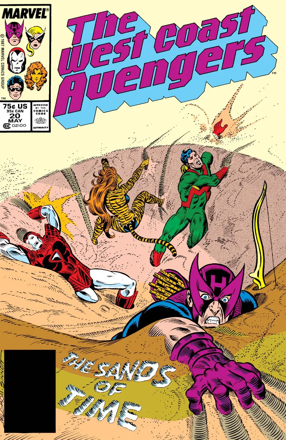 Cover of West Coast Avengers #20