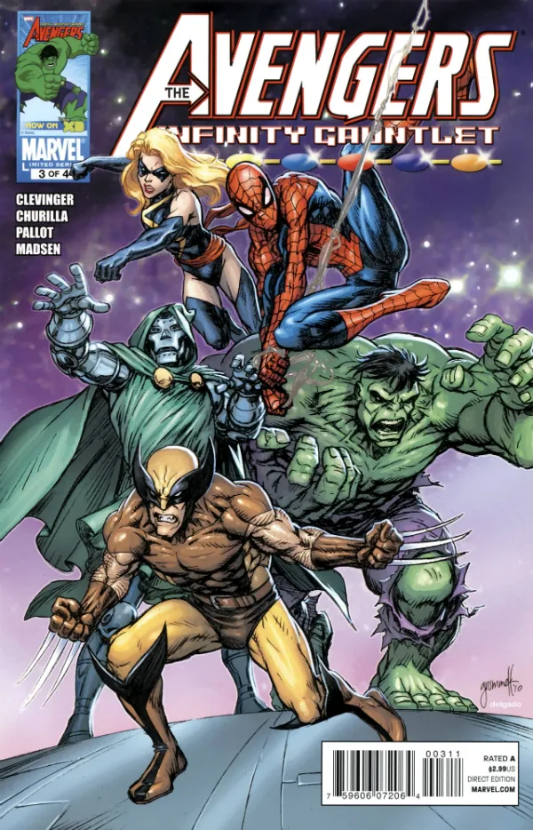Cover of Avengers & the Infinity Gauntlet #3