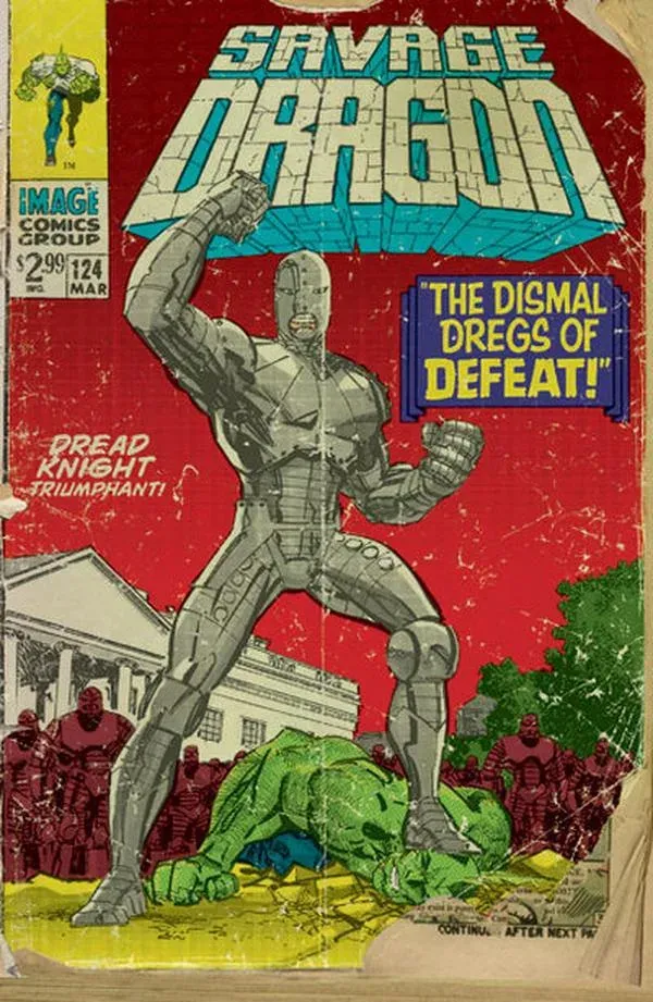 Cover of Savage Dragon #124