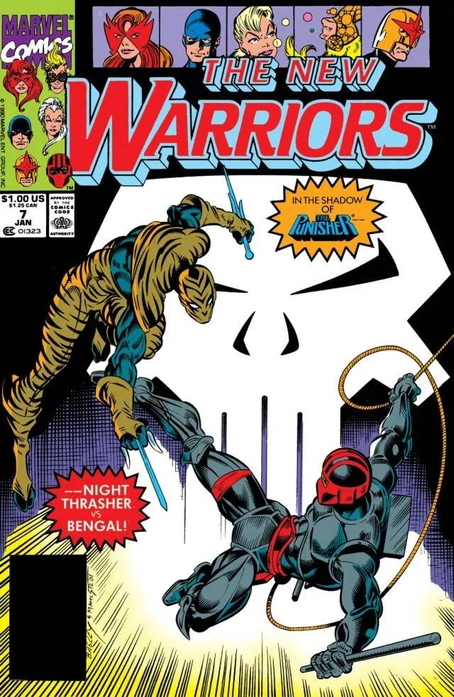 Cover of The New Warriors #7