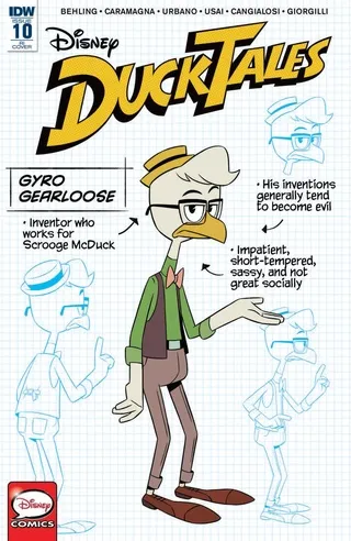 Cover of DuckTales #10