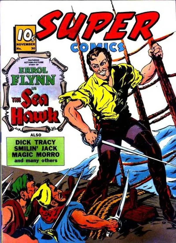 Cover of Super Comics #1