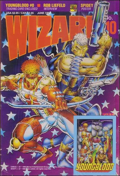 Cover of Wizard: The Comics Magazine #10