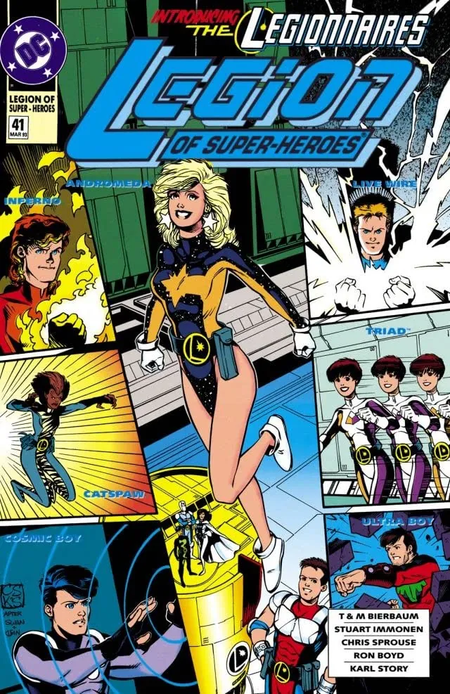 Cover of Legion of Super-Heroes #41
