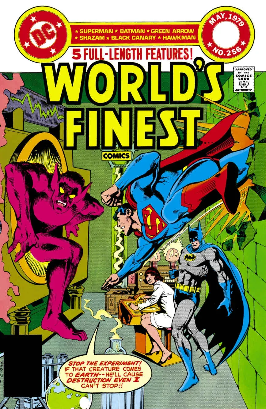 Cover of World's Finest Comics #256
