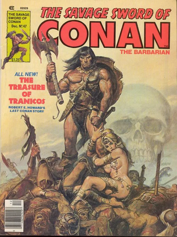 Cover of The Savage Sword of Conan #47