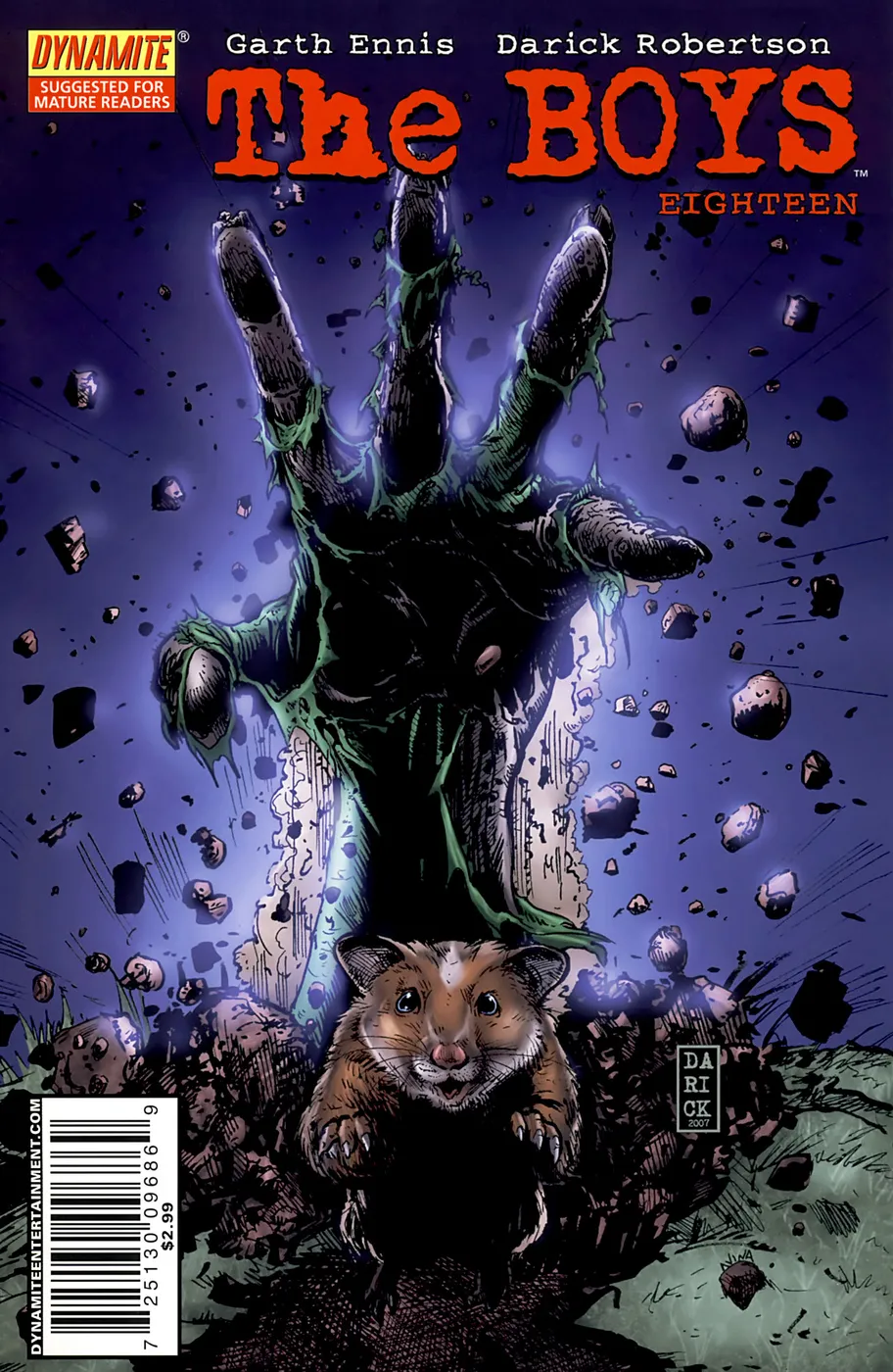 Cover of The Boys #18