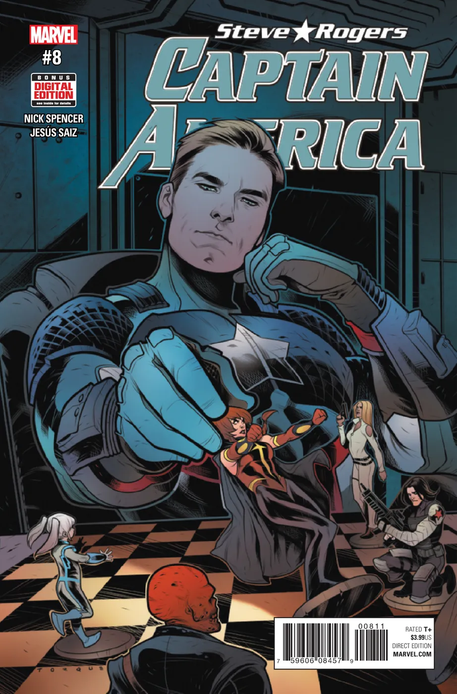 Cover of Captain America: Steve Rogers #8