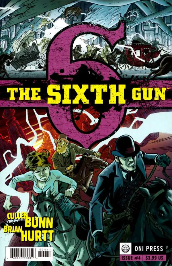 Cover of The Sixth Gun #4