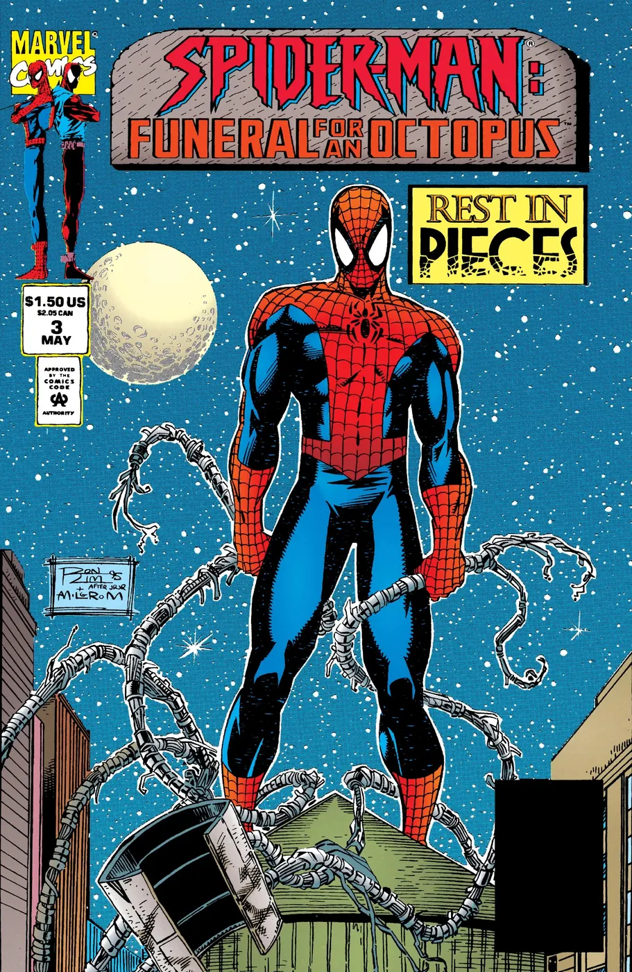 Cover of Spider-Man: Funeral for an Octopus #3