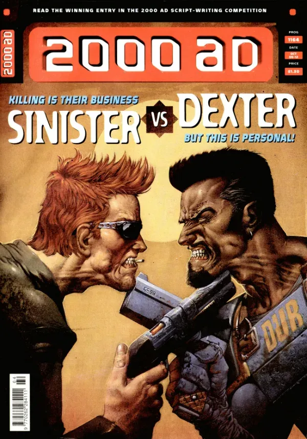 Cover of 2000 AD #1164
