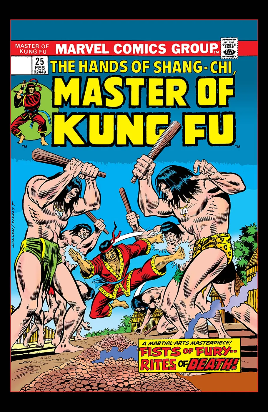 Cover of Master of Kung Fu #25