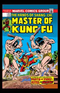 Cover of Master of Kung Fu #25