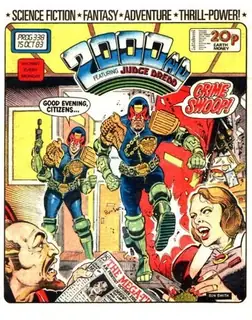 Cover of 2000 AD #338