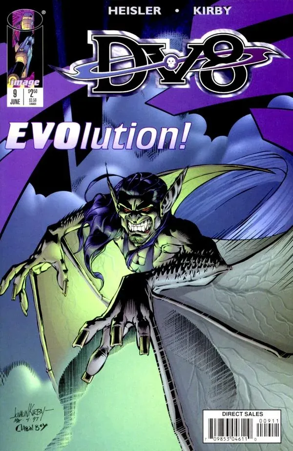 Cover of DV8 #9