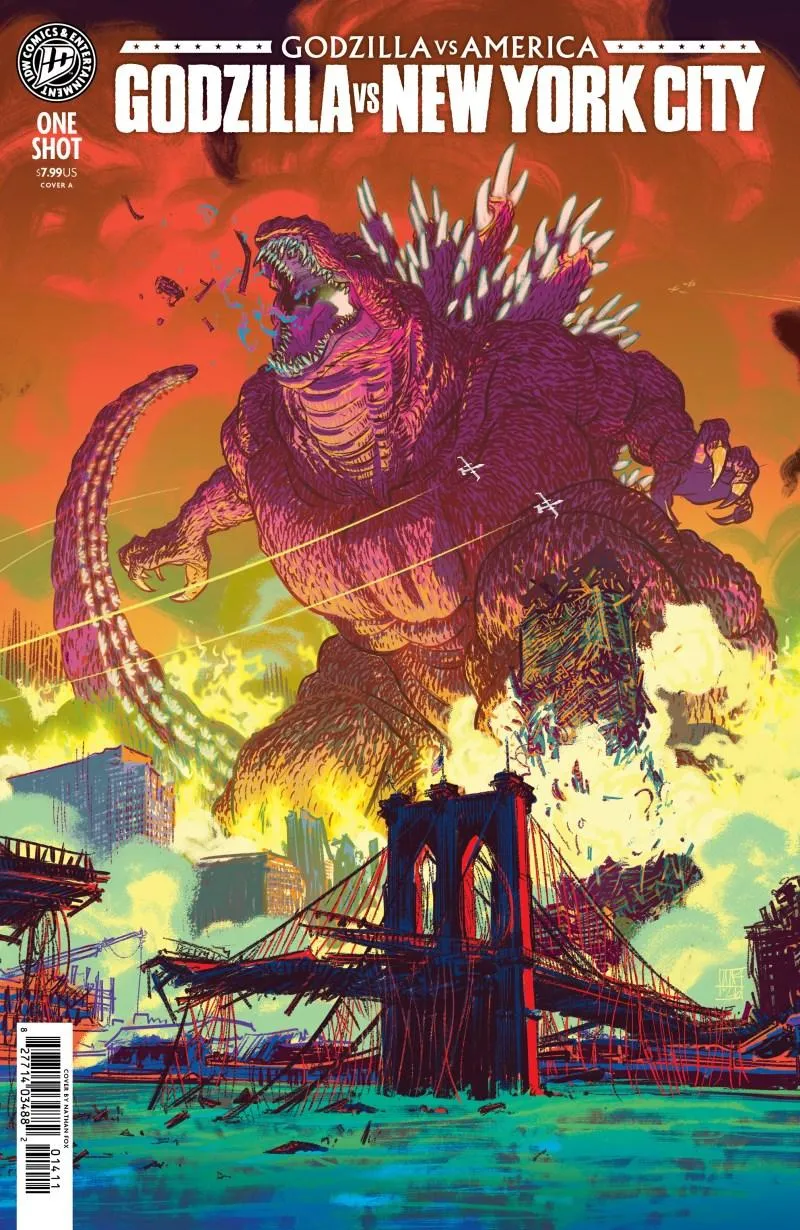 Cover of Godzilla vs. America: New York City #1