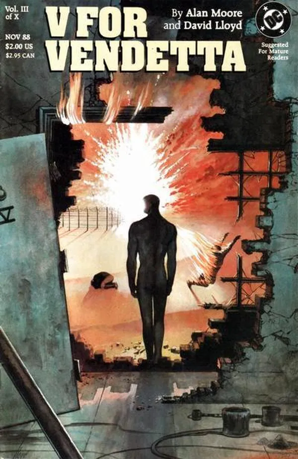 Cover of V for Vendetta #3