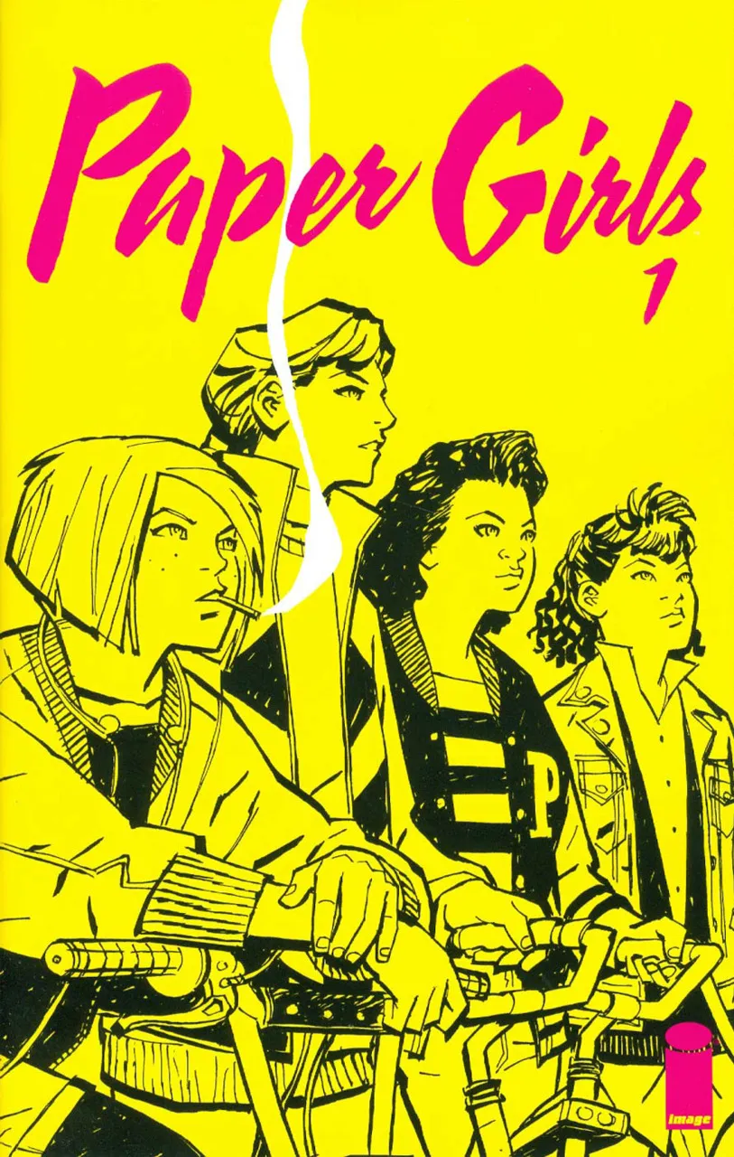 Cover of Paper Girls #1