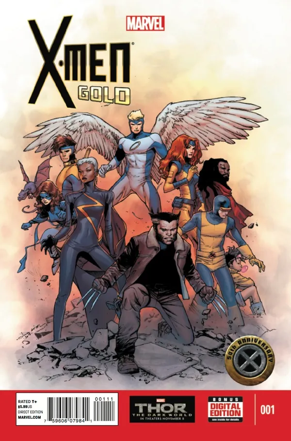 Cover of X-Men: Gold #1