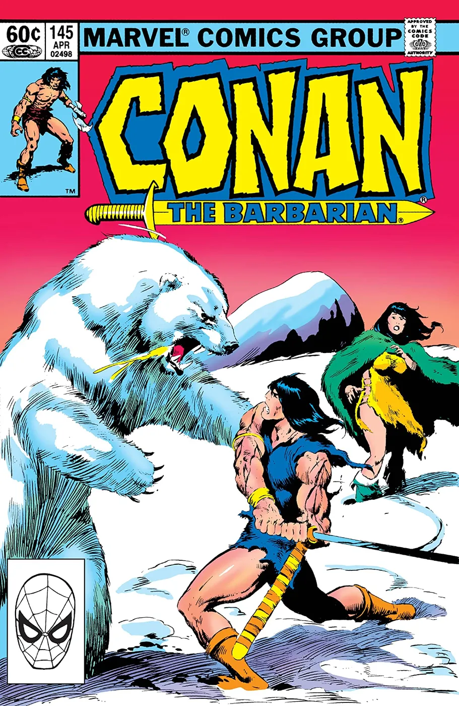 Cover of Conan the Barbarian #145