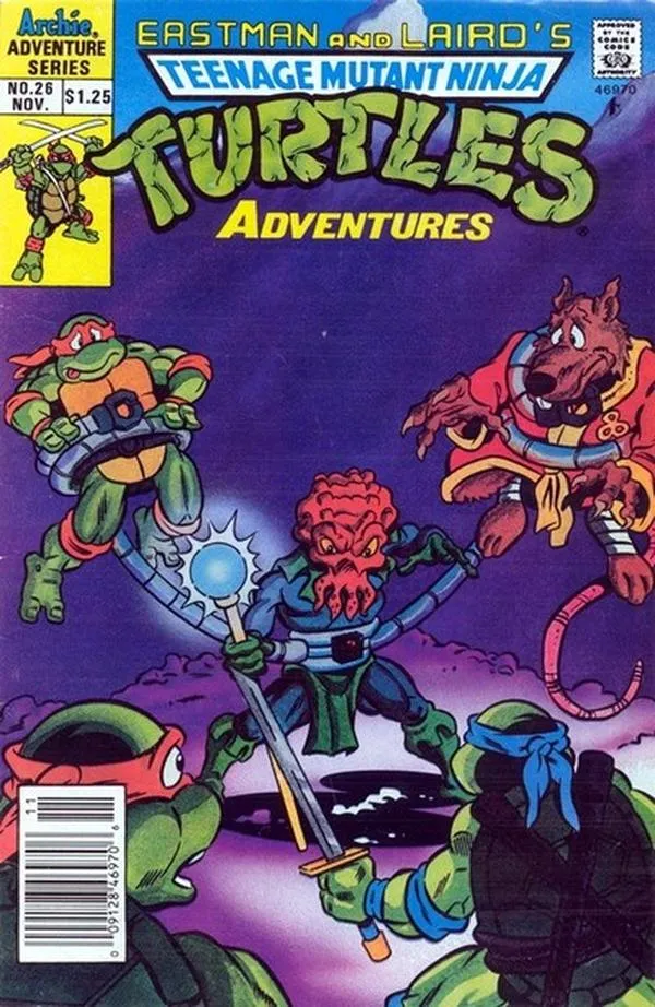 Cover of Teenage Mutant Ninja Turtles Adventures #26