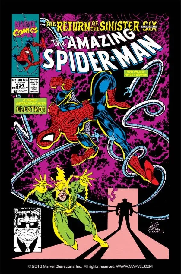 Cover of The Amazing Spider-Man #334