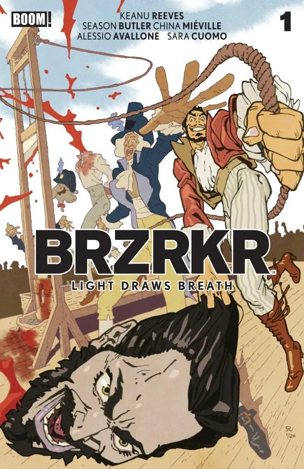 Cover of Brzrkr: Light Draws Breath #1