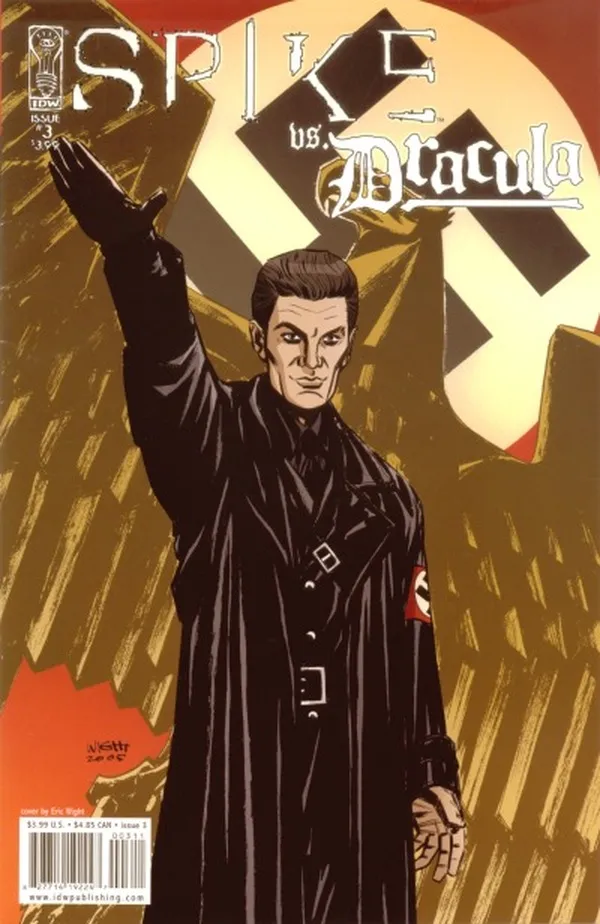 Cover of Spike vs. Dracula #3
