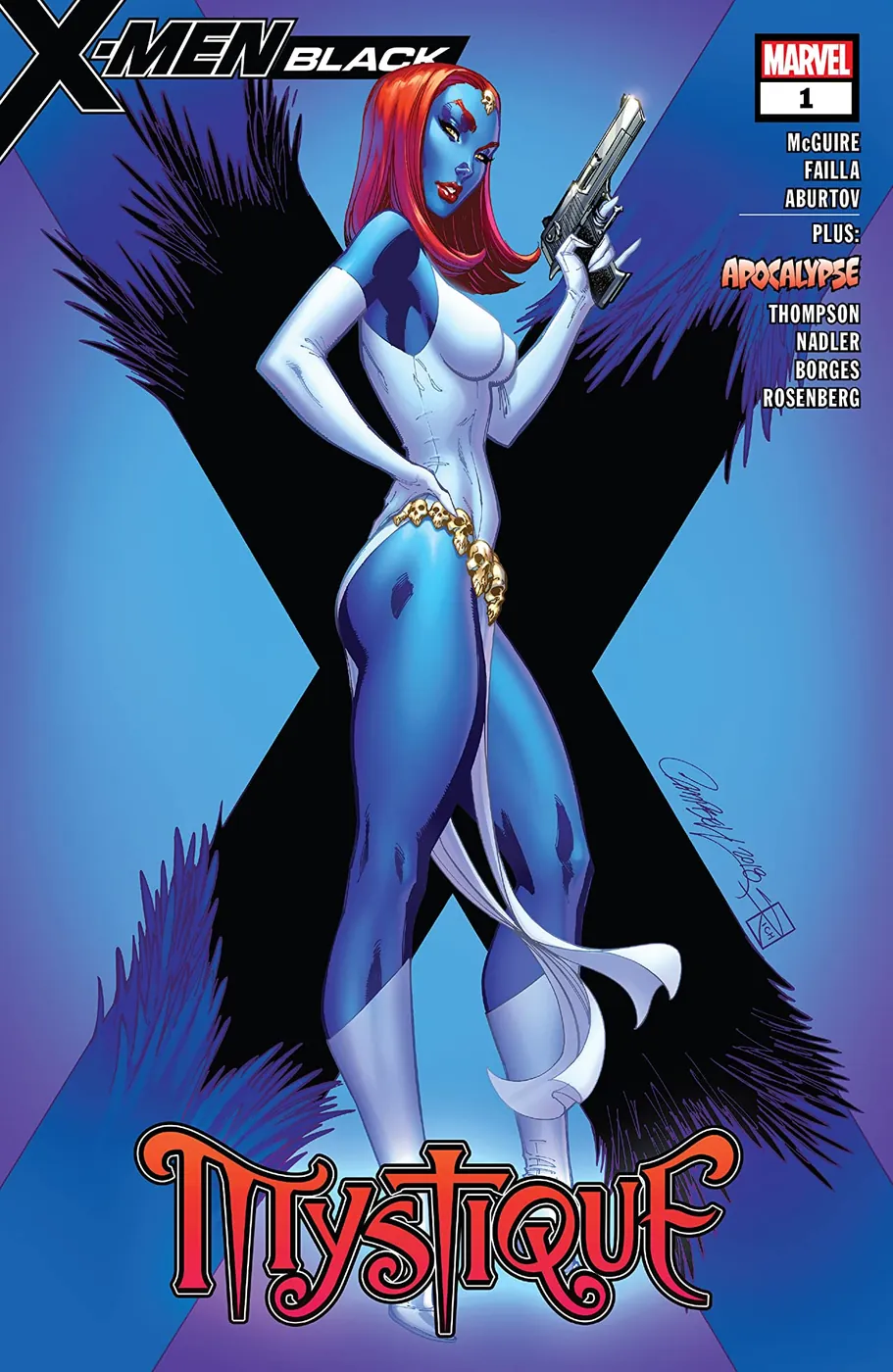 Cover of X-Men: Black - Mystique #1