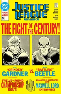 Cover of Justice League America #52