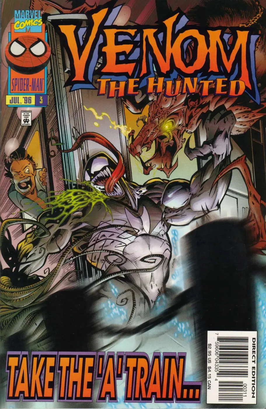 Cover of Venom: The Hunted #3