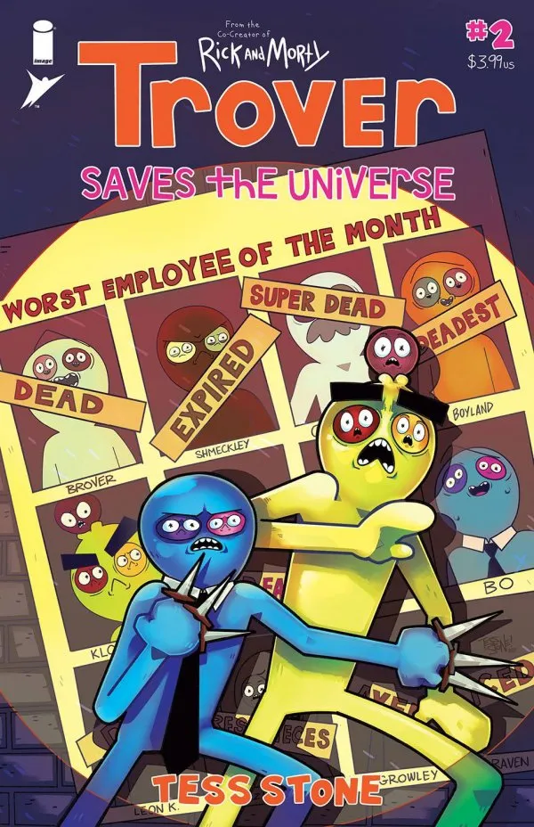 Cover of Trover Saves the Universe #2