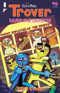 Cover of Trover Saves the Universe #2