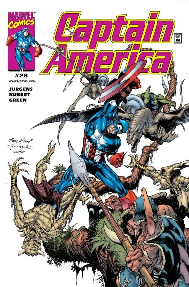 Cover of Captain America #28