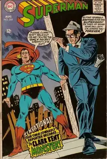 Cover of Superman #209