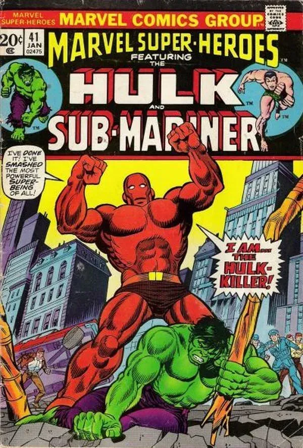 Cover of Marvel Super-Heroes #41