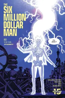 Cover of The Six Million Dollar Man #3