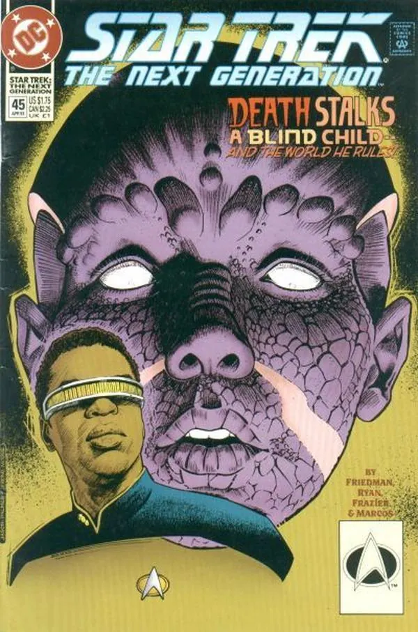 Cover of Star Trek: The Next Generation #45
