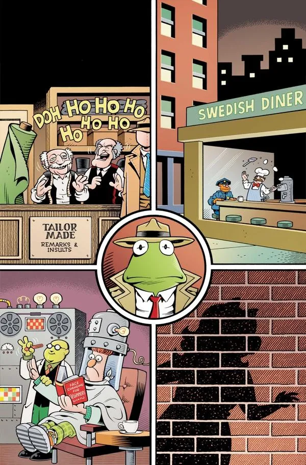 Cover of The Muppets Noir #2