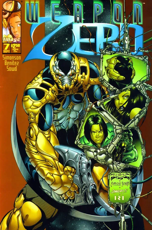 Cover of Weapon Zero #7