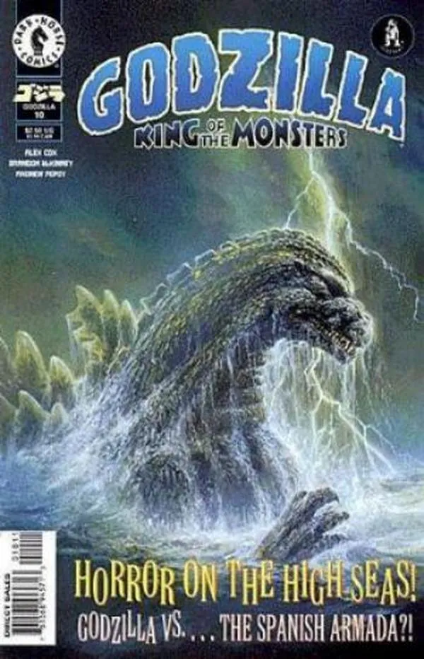 Cover of Godzilla #10
