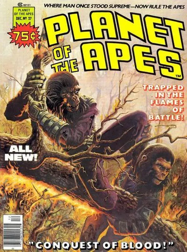 Cover of Planet of the Apes #27