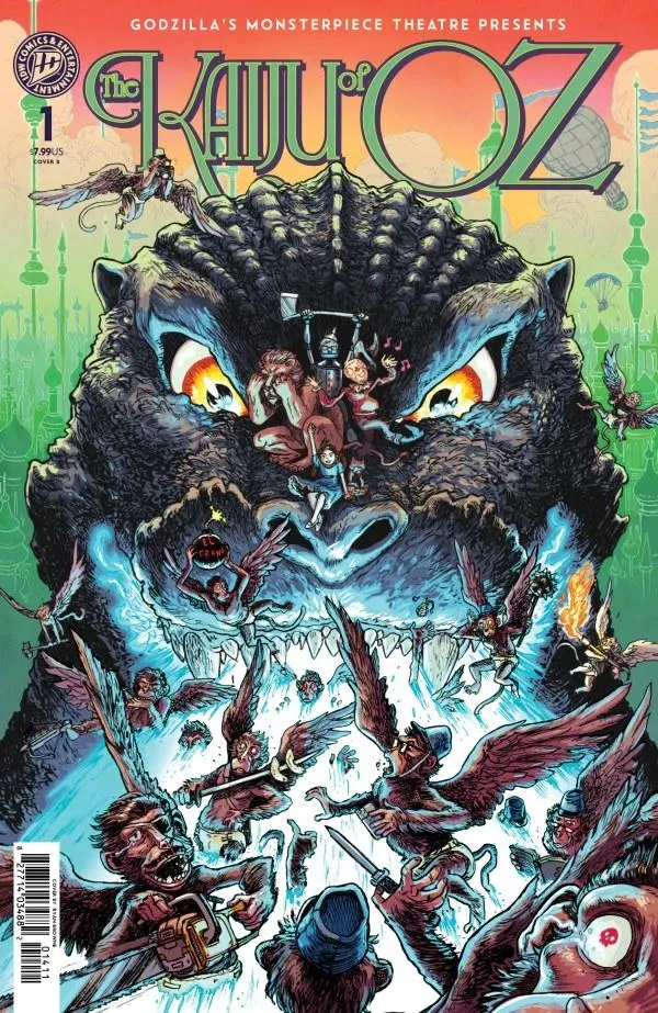 Cover of Godzilla's Monsterpiece Theatre Presents: The Kaiju of Oz #1