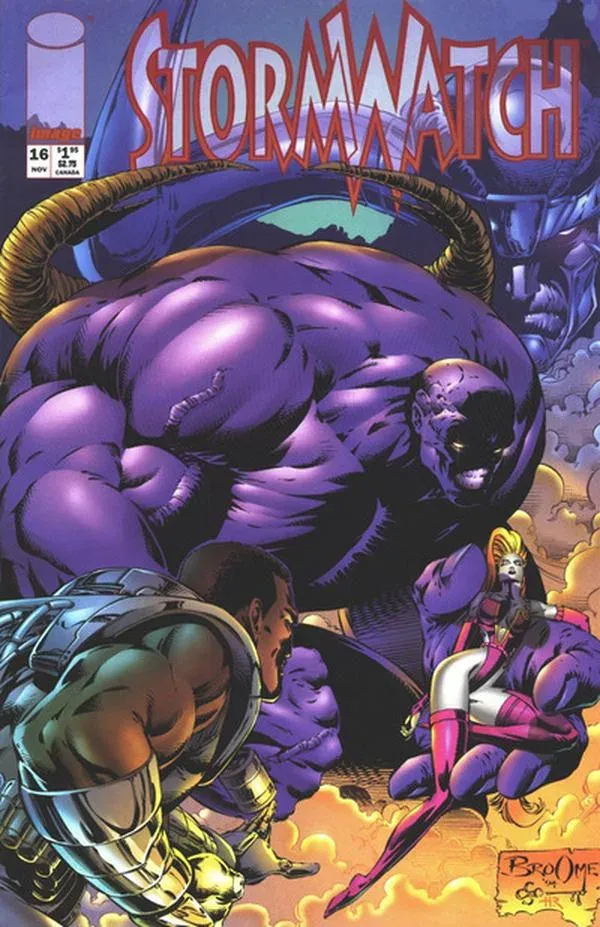 Cover of Stormwatch #16