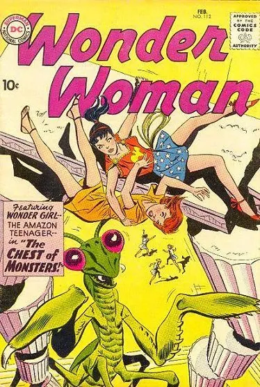 Cover of Wonder Woman #112