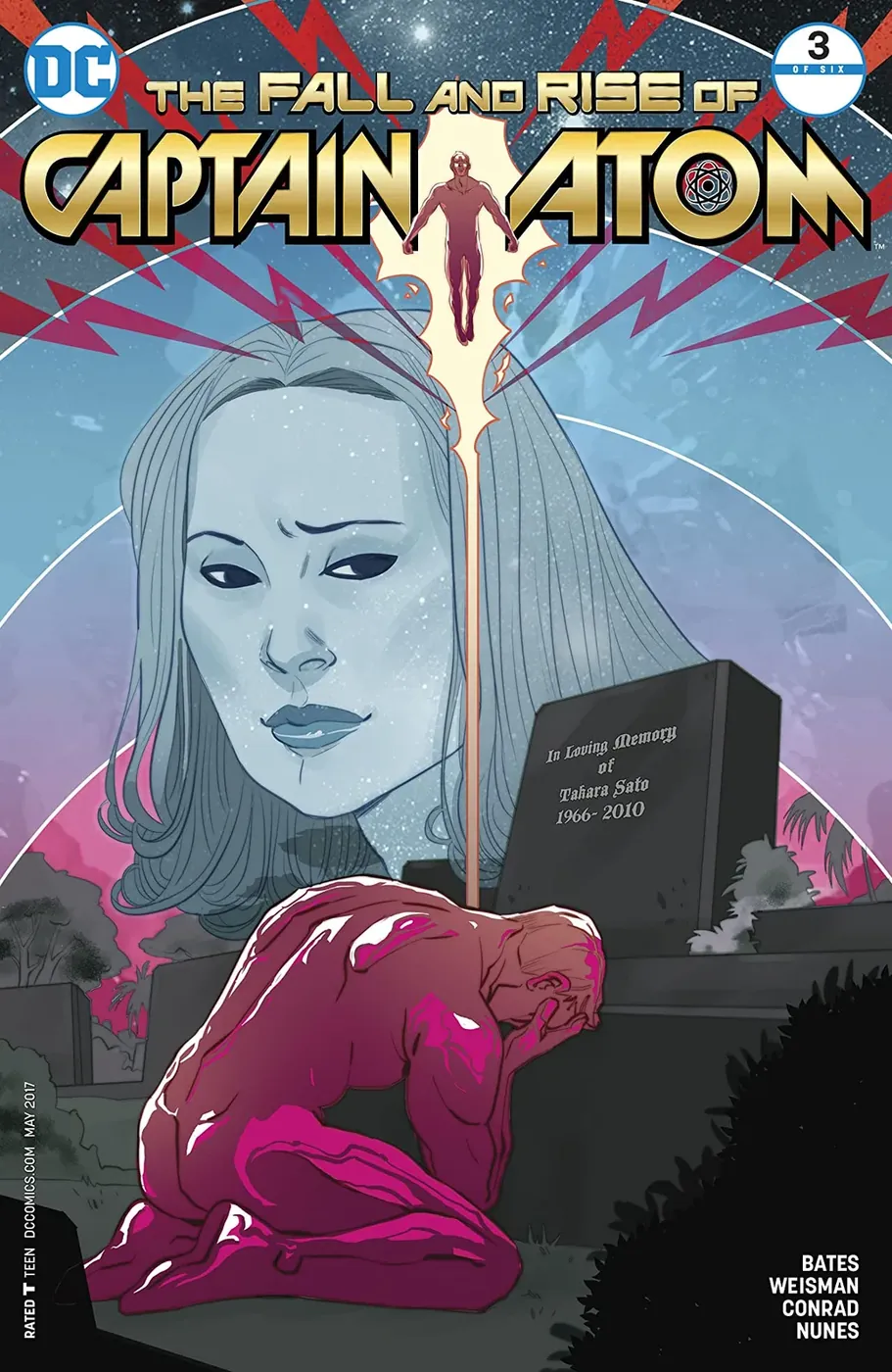 Cover of The Fall and Rise of Captain Atom #3