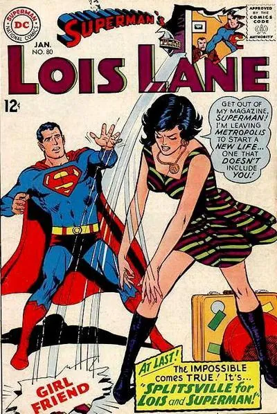 Cover of Superman's Girl Friend, Lois Lane #80