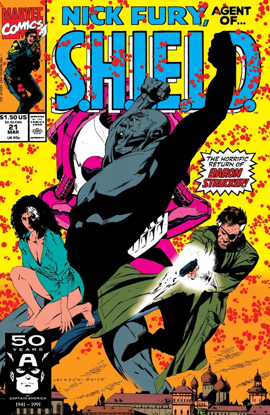 Cover of Nick Fury, Agent of S.H.I.E.L.D. #21
