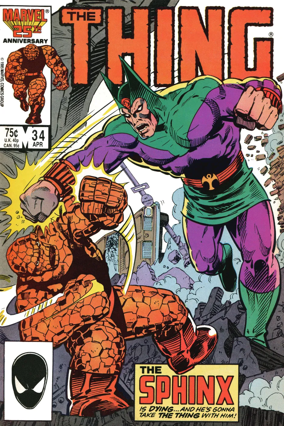Cover of The Thing #34