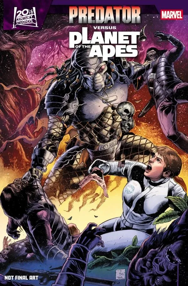 Cover of Predator vs. The Planet of the Apes #1